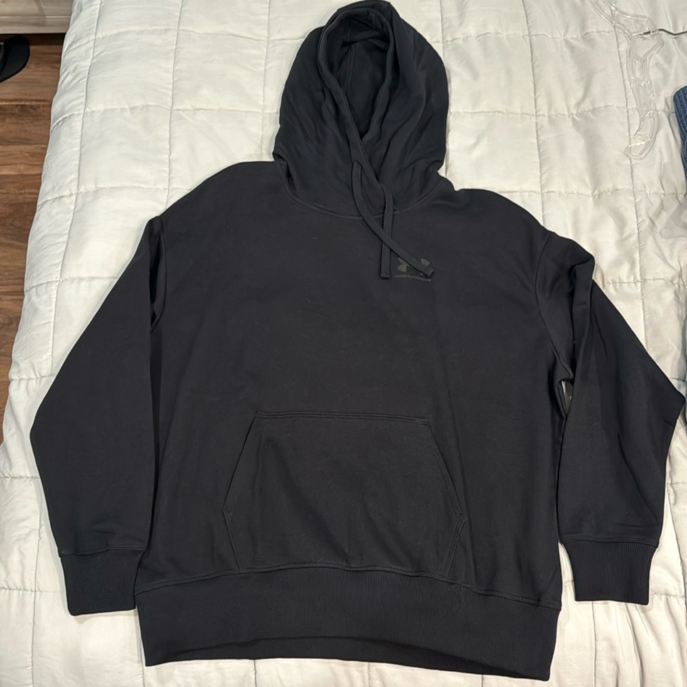 UNDER ARMOUR RIVAL FLEECE WOMENS OVERSIZED HOODIE - NWT